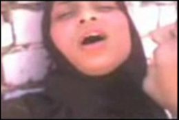 Arab Hijab Girl Fucked in the Street