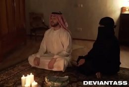 Fucking my arab wife alone in bedroom.