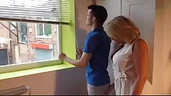 Mommy fucked by young estate agent