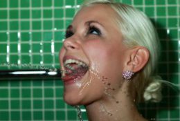 Piss Drinking – Dido Angel kneels for golden showers after anal fucking