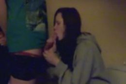 Real Homemade Girfriend Sucking Cock And Cumswallow