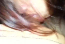 suck my husband dick and a friend fucking me and cum inside my pussy