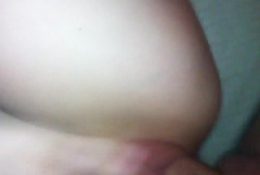 Teen girlfriend takes my big cock and cums!