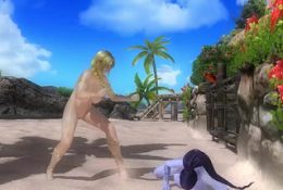 Big Tits Hentai Naked Sexy Dance In Beach