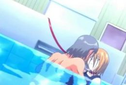 Hentai porn with sex in the pool