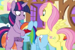 My Little Pony Twilight, Fluttershy, Rainbow Dash XXX Game