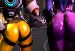 Sexy ass video game heroes riding huge dicks