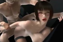 3d hentai Big breast teacher got punished for being horny!