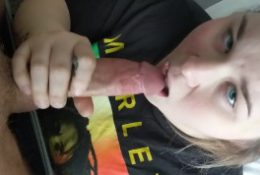 My girl sucks one hell of a dick