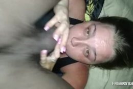 Milf BBW Deep Throat Face Fucked By BBC And Gets Huge Creamy Cum Facial