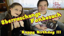 Birthday Fun – German Porn Star Nadine Cays Surprises Midget Fan