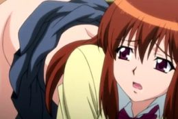 Anime Teen Boy Cums Inside her Classmate