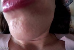 Mouth and Tongue Teaser British Girlfriend