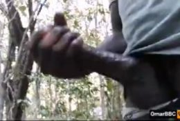 (Must Watch) Horny BBC Teen masturbating In The Woods With Dirty Talk And Huge Cumshot