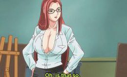 Huge Tits Anime Redhead Riding Stiff Cock